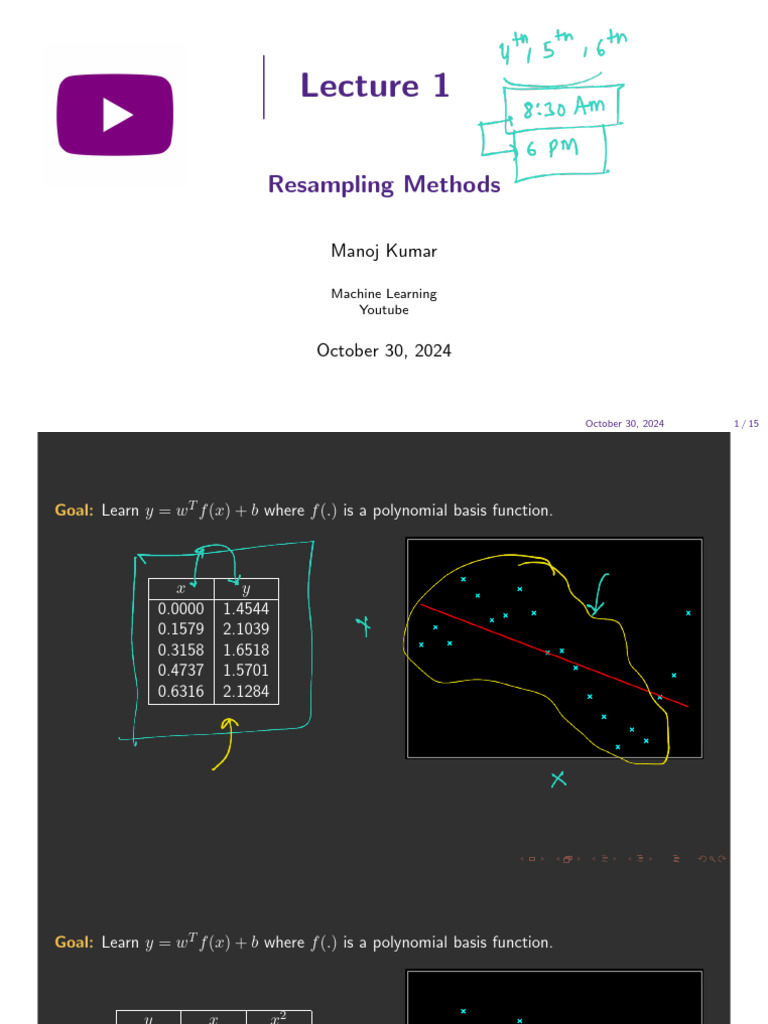 Resampling Methods Class 2 Lyst1761293339877 | PDF | Cross Validation ...