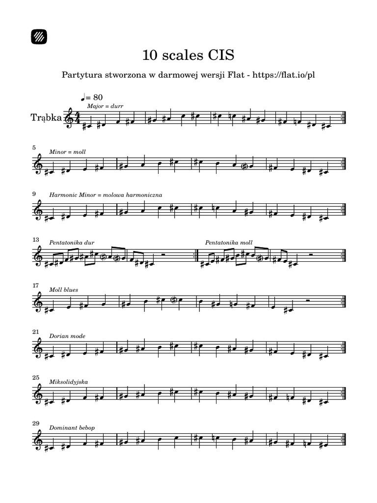 10 Scales CIS | PDF