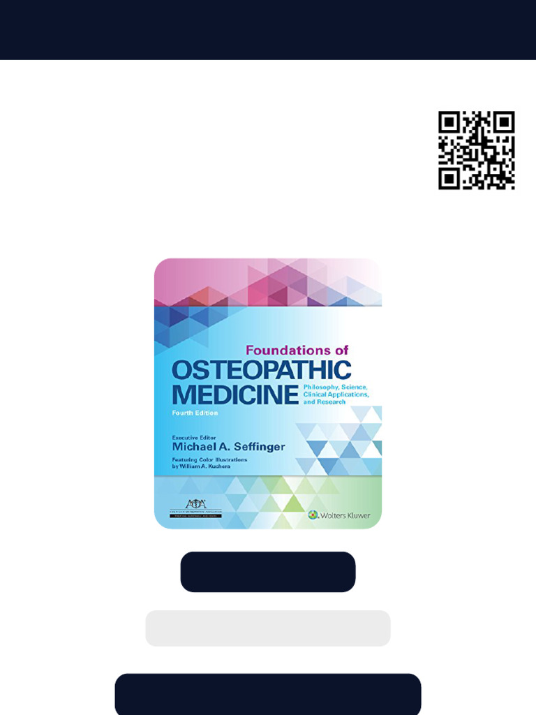 Foundations of Osteopathic Medicine: Philosophy, Science, Clinical