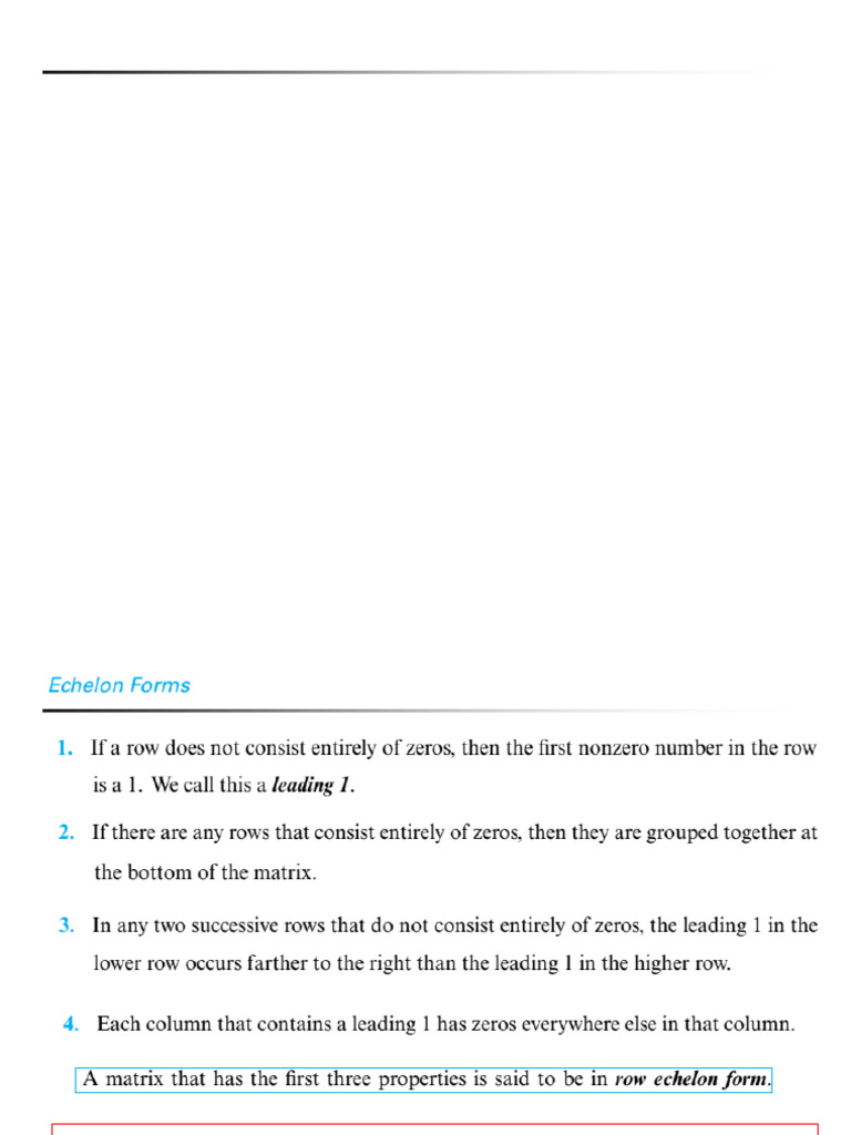 L10 Row, Column and Null Spaces | PDF