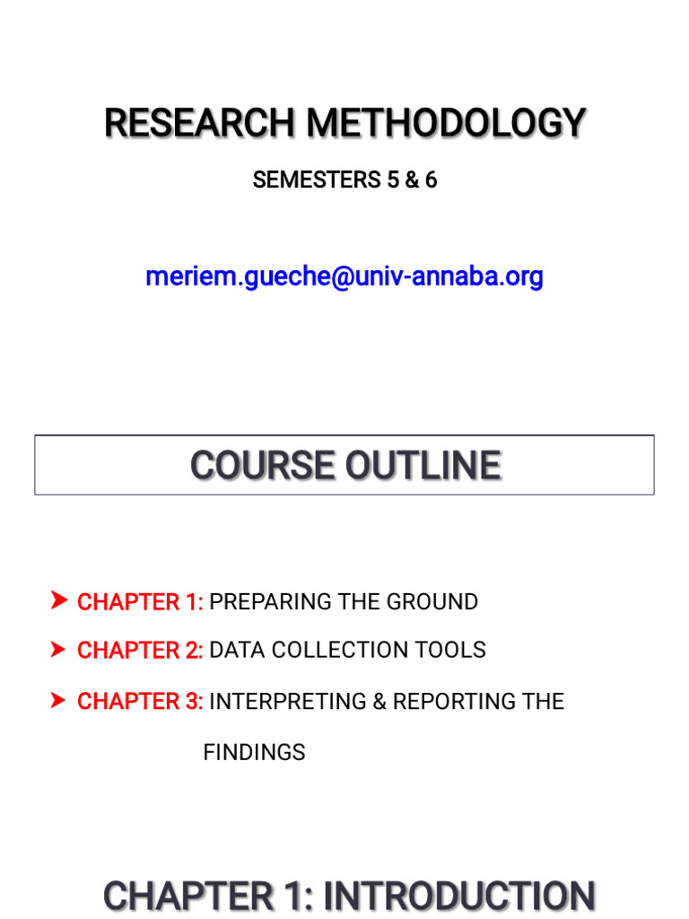 Research Methodology Introduction | PDF | Quantitative Research ...