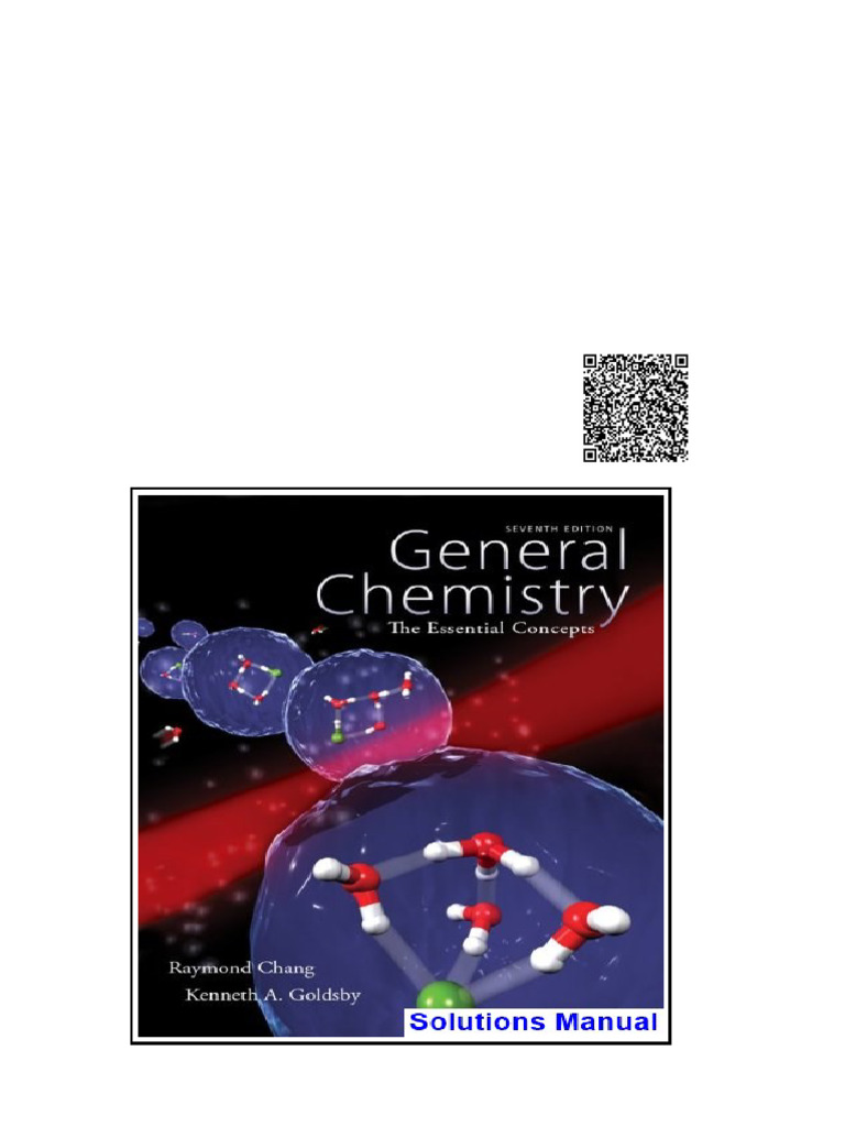 General Chemistry The Essential Concepts 7th Edition Chang Solutions ...