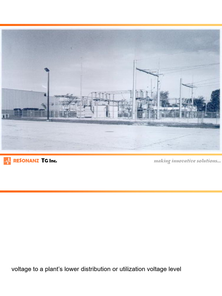 Substation System Design Lec 1 | PDF | Electric Power Distribution ...