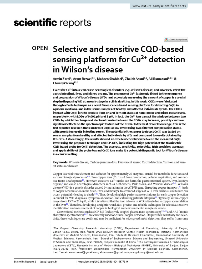 Selective and COD-based Method | PDF | Fluorescence Spectroscopy | Ph