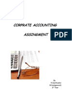 Corprate Accounting Assingment