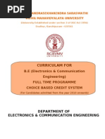 scsvmv university ece syllabus