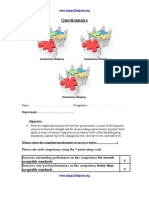 Competency Mapping Questionnaire