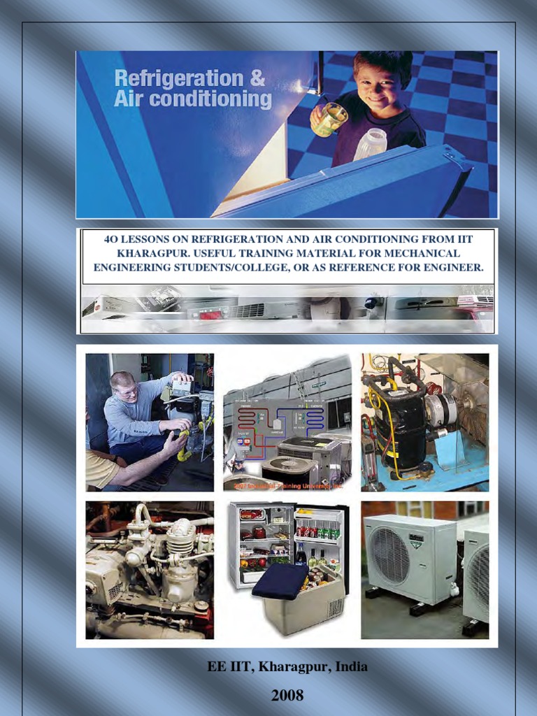 40 Lessons On Refrigeration and Air Conditioning | PDF | Refrigeration ...