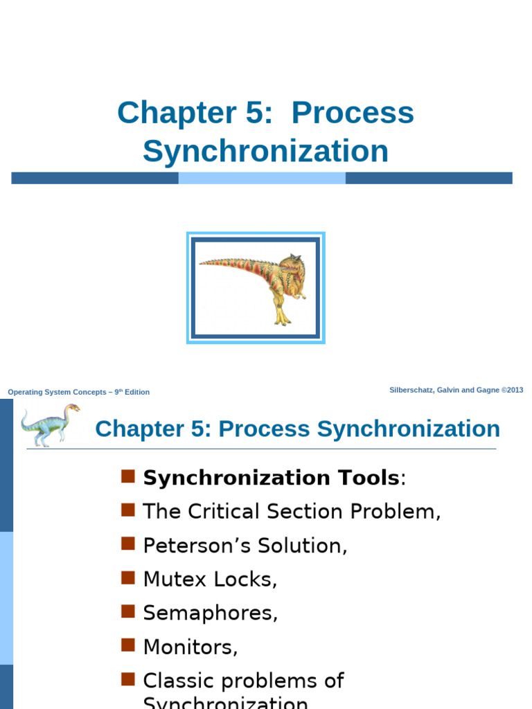 3.1 Synchonization | PDF | Software Engineering | Synchronization