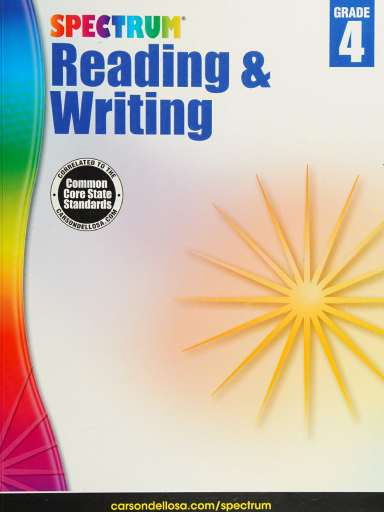 Spectrum- Reading & Writing- Grade 4 -- 2014 ...