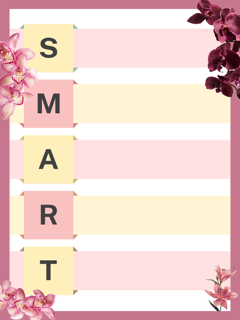Green Modern SMART Goals Business Flyer | PDF