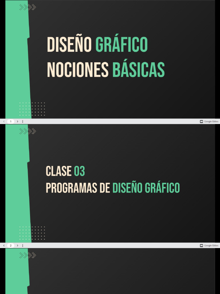 Clase 03 - Programas de Diseño Gráfico | PDF