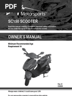 51 Owners Manual - Sc150 Scooter Owner S Manual Vin Prefix L5yt