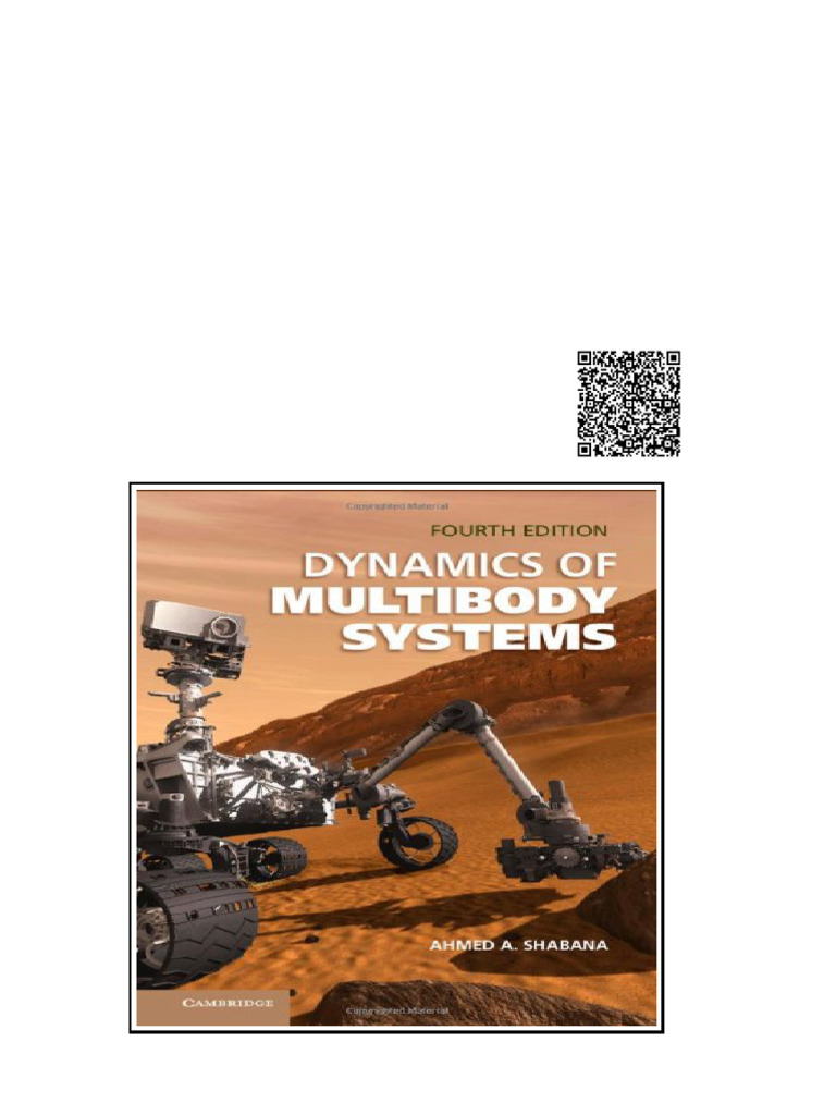 Dynamics of Multibody Systems 4ed. Edition Shabana A.A. | PDF ...