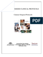 Cataract Surgery Protocols