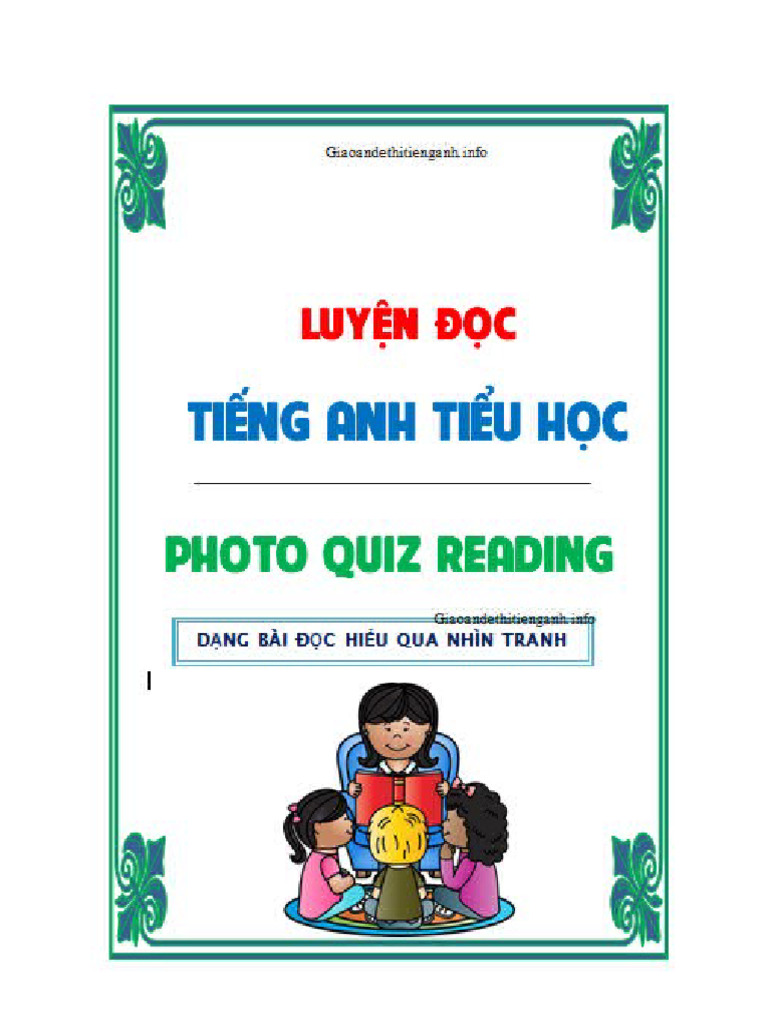 Photo Quiz Reading- Đọc Hiểu Qua Tranh | PDF