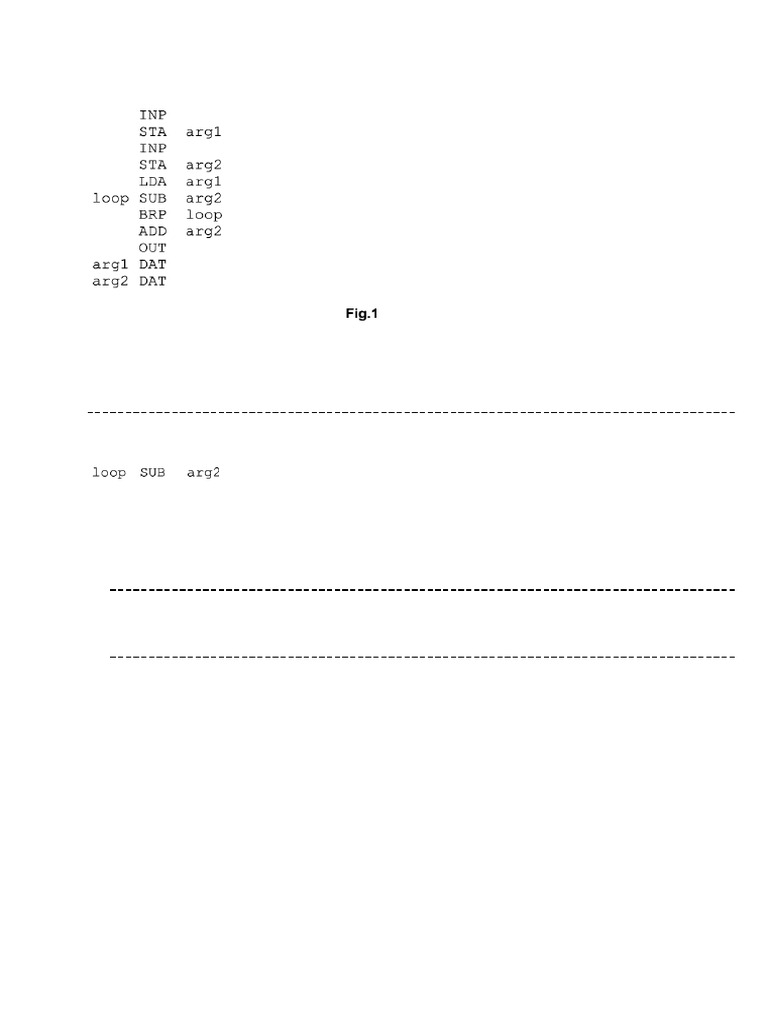Assembly Language Program OCR ALEVEL | PDF