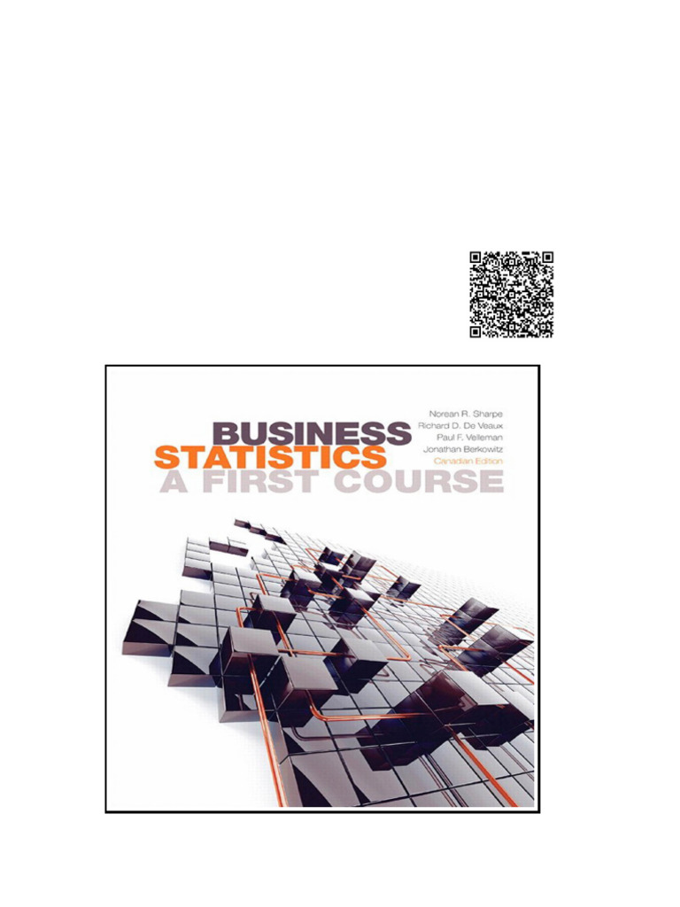 Business Statistics A First Course First Canadian Edition | PDF ...
