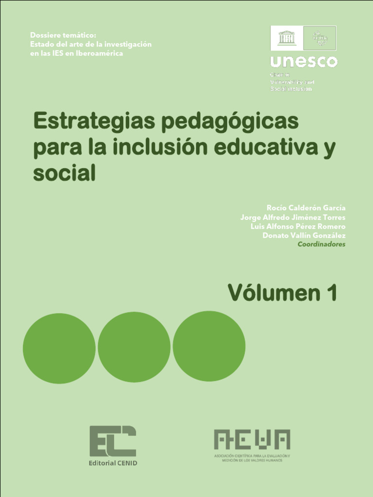 Estrategias Pedagógicas para La Inclusión Educativa y Social | PDF ...