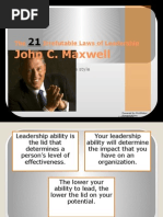 21irrefutablelawsofleadershipjohncmaxwell-12802826185373-phpapp01