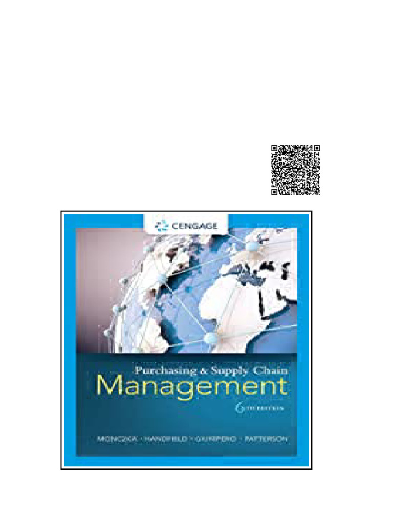 (Instruction Manual) Purchasing and Supply Chain Management 6th Edition ...