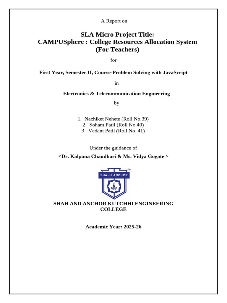 Sample Microproject Report | PDF | Databases | Computer Programming
