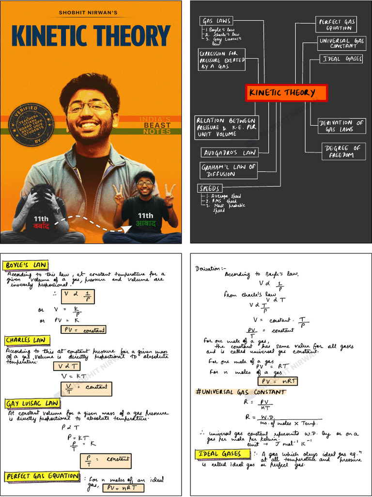 Kinetic Theory - Shobhit Nirwan | PDF