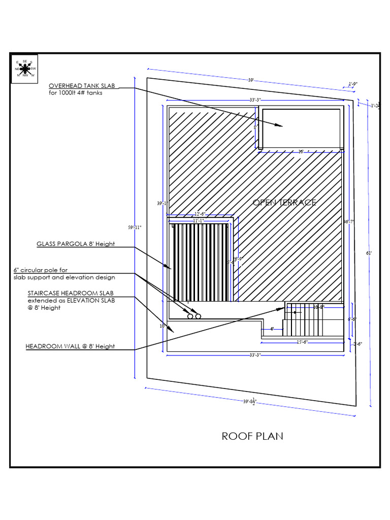 Terrace Plan | PDF