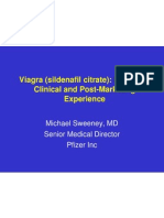 Viagra (Sildenafil Citrate) : Extensive Clinical and Post-Marketing Experience