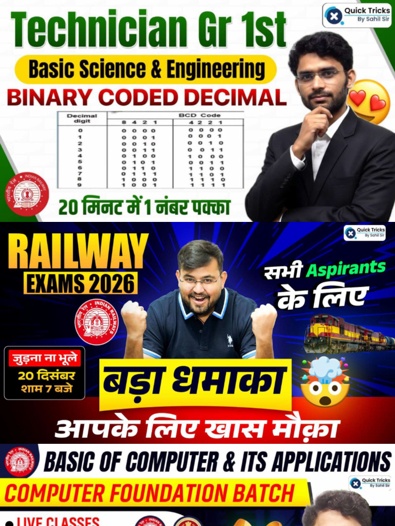 Binary Coded Decimal by Pravin Sir_compressed | PDF