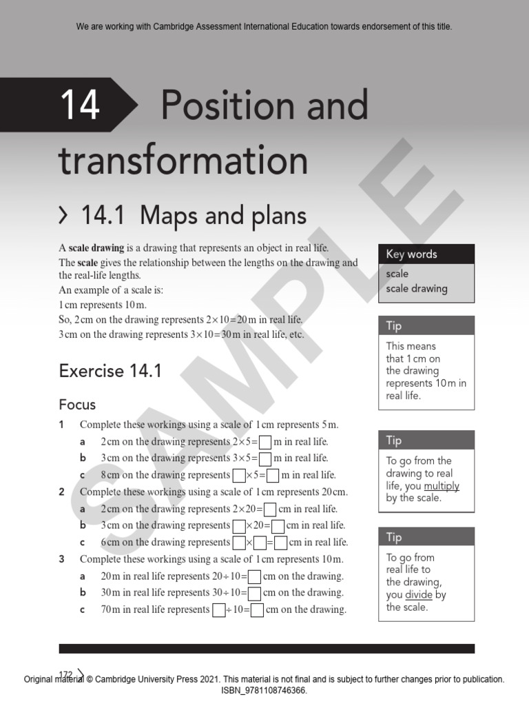 14.1 Maps and Plans | PDF