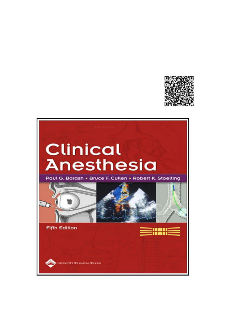 Clinical Anesthesia (Barash) 5th Edition Wei Zhi | PDF | Experience