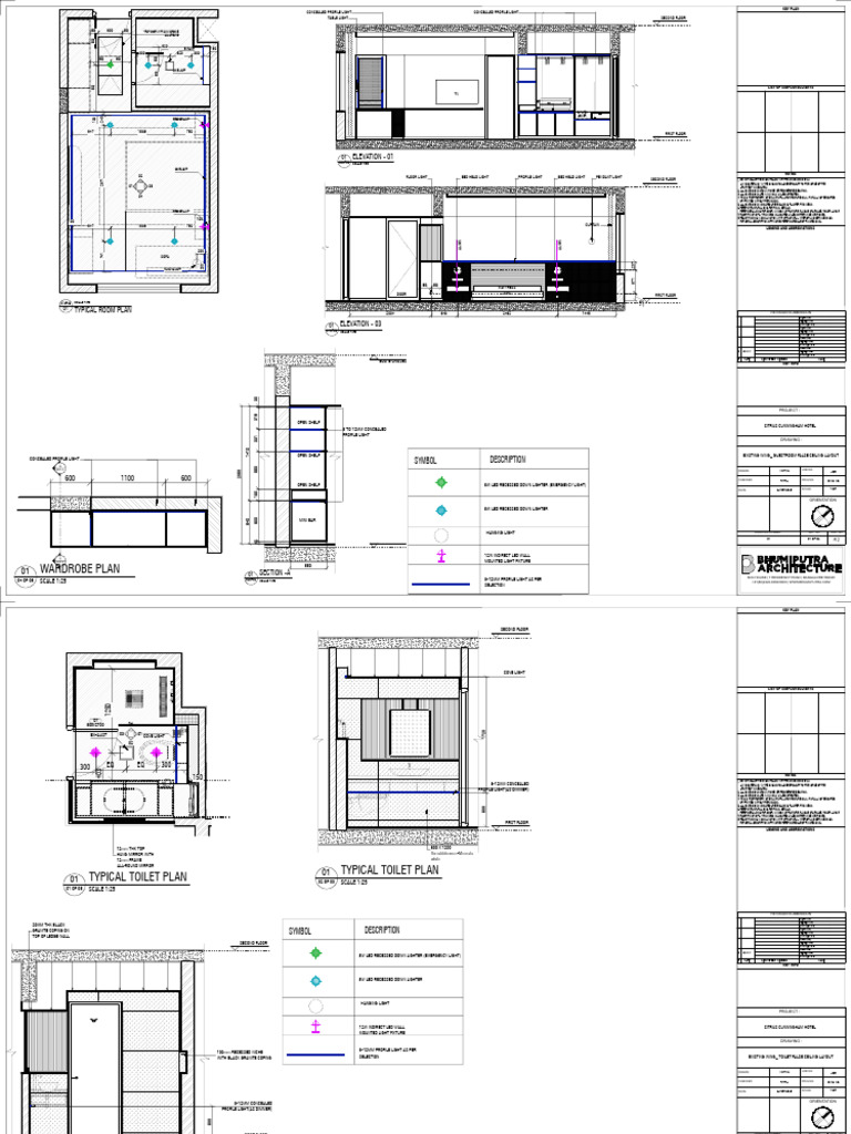 TCH - Tower-1 Guestroom - False Ceiling Layout | PDF | Building ...