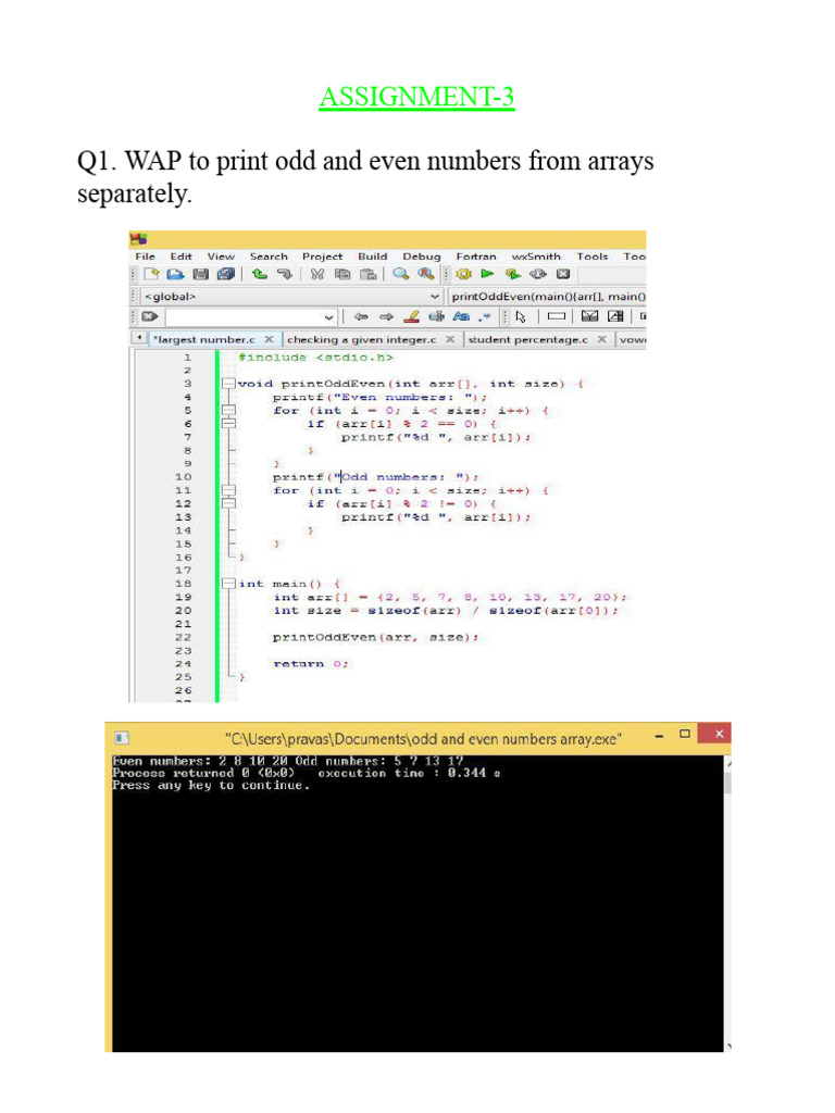 Assignment-03 Programming Language | PDF