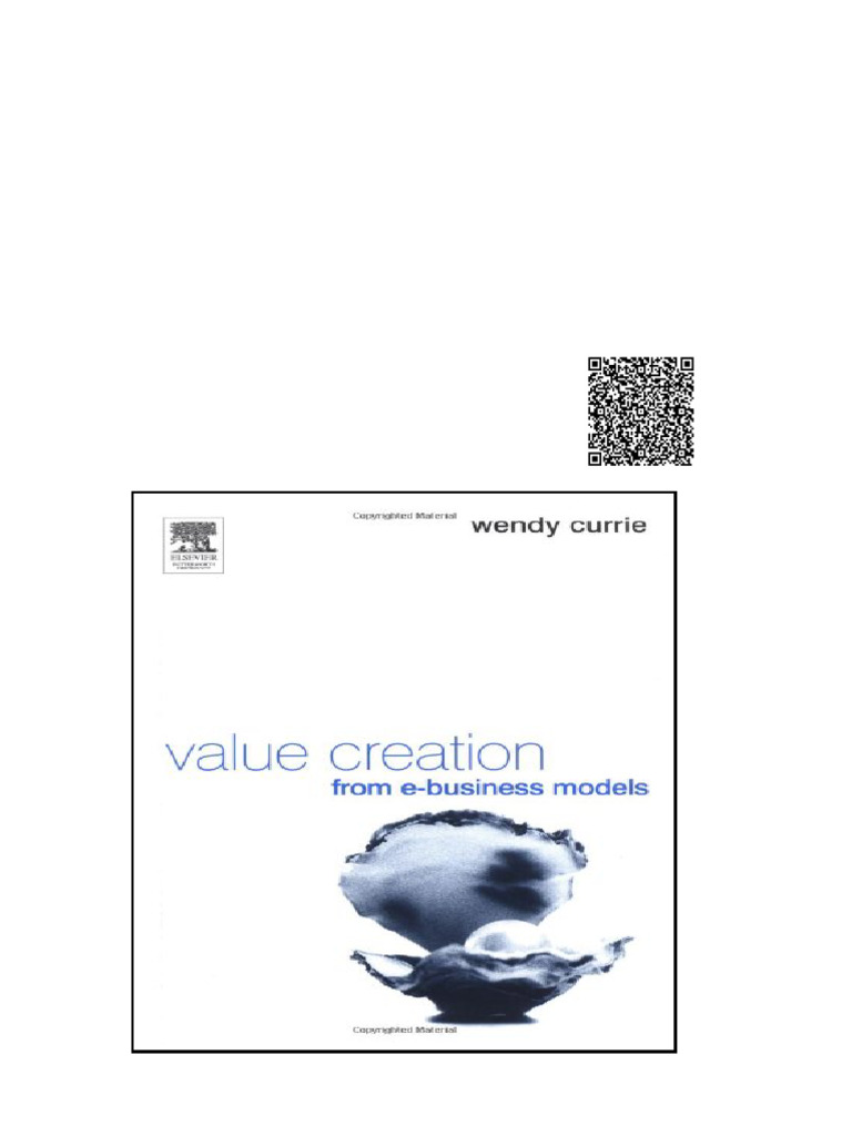 Value Creation From E Business Models 1st Edition Wendy L. Currie ...