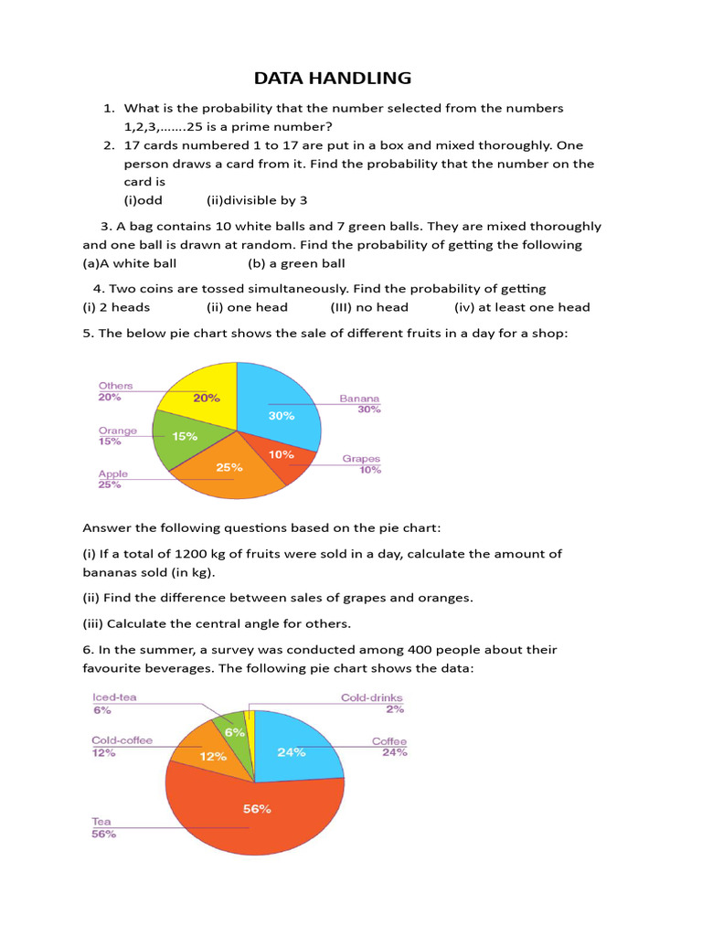 GR 8 Data Handling | PDF