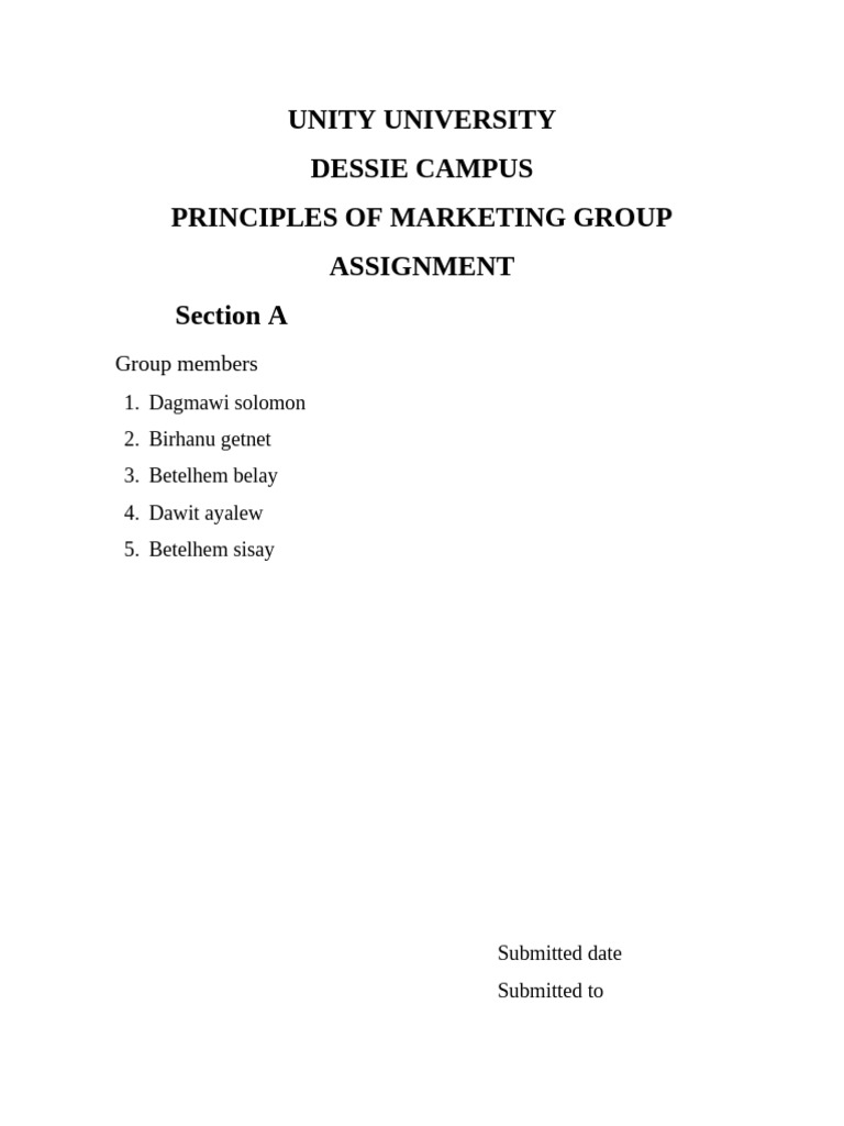 Marketing Assignment | PDF | Pricing | Marketing
