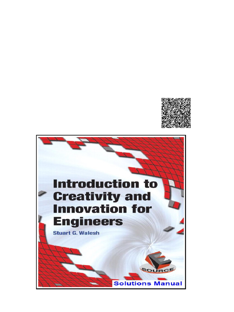 Introduction To Creativity and Innovation For Engineers 1st Edition ...