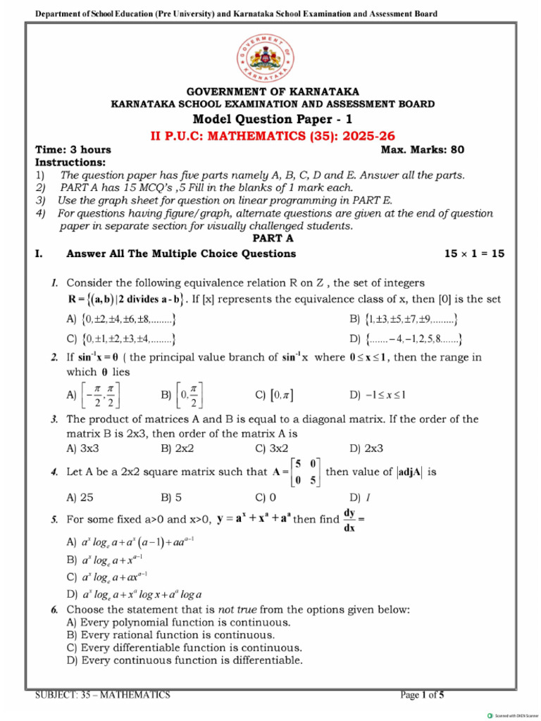 Maths-1 | PDF