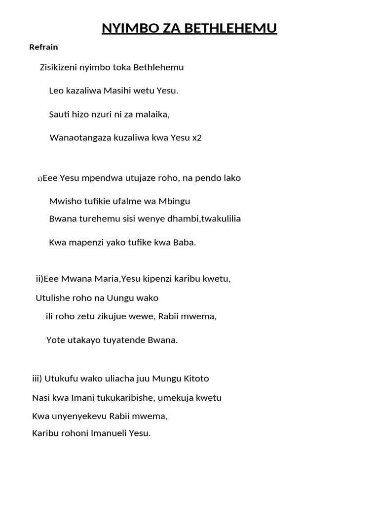 Bethlehem U | PDF