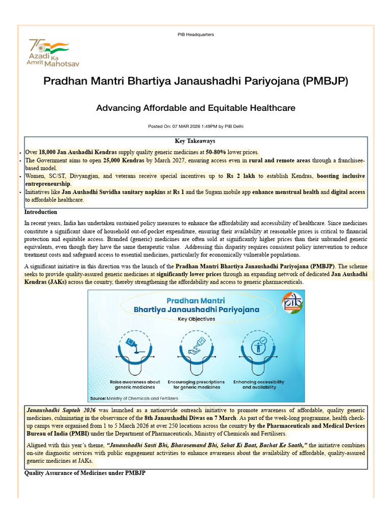 PMBJP | PDF