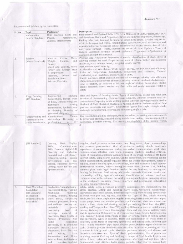 Syllabus Group Instructor V1 | PDF