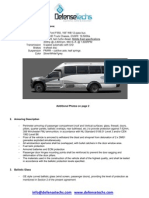 Bullet Proof B6 Ford F550 Luxury Bus Site Doc