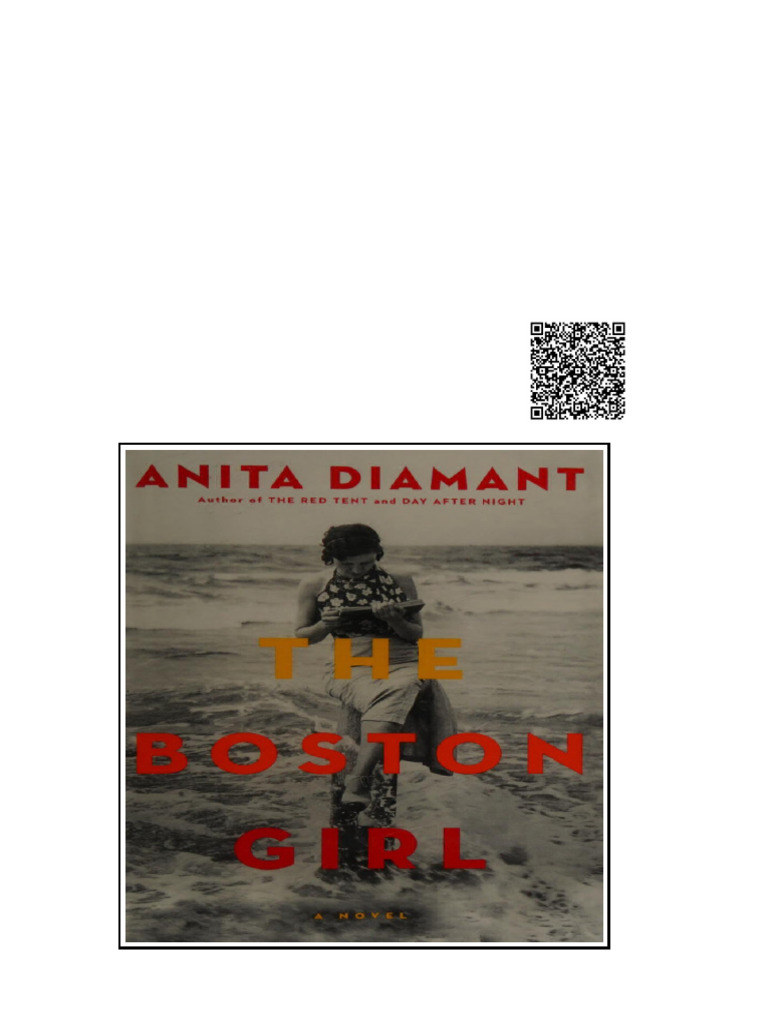 The Boston Girl First Edition, 4Th Printing Edition Anita Diamant | PDF