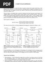 A Guide To Lead Acid Batteries