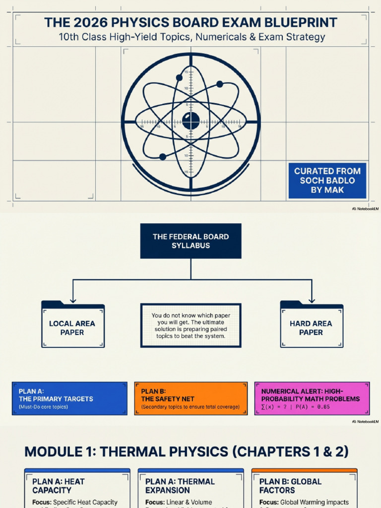 2026 Physics Exam Important For Fbise | PDF