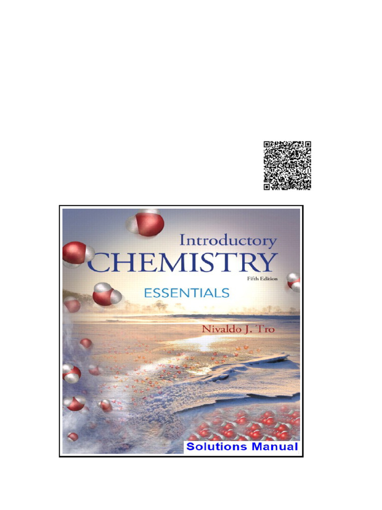 Introductory Chemistry Essentials 5th Edition Tro Solutions Manual | PDF | Chemical Polarity ...