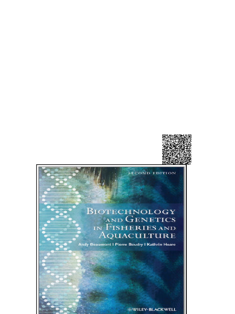 (Ebook) Biotechnology and Genetics in Fisheries and Aquaculture, Second ...