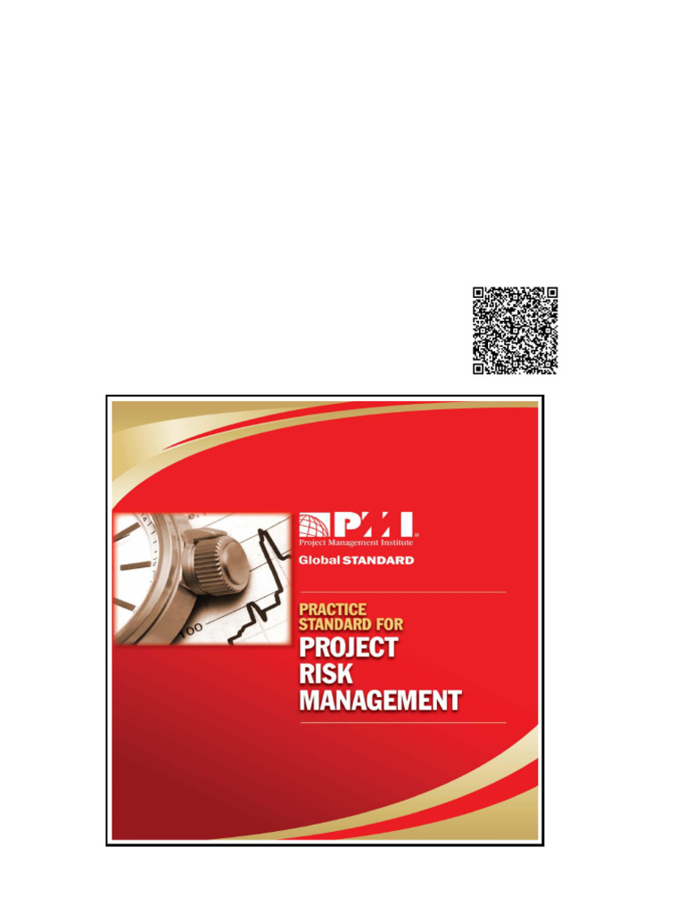 Practice Standard For Project Risk Management Project Management ...