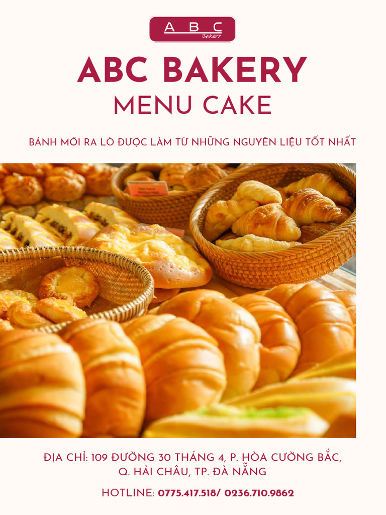 MenuABCBakery (T10) | PDF